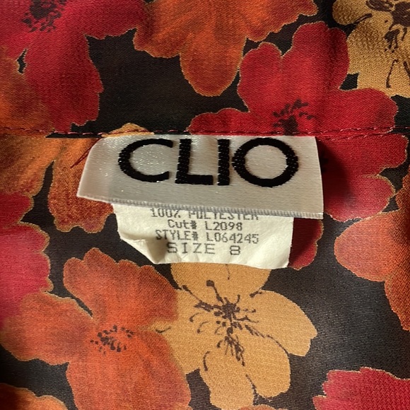 Sheer floral button down - Picture 3 of 4